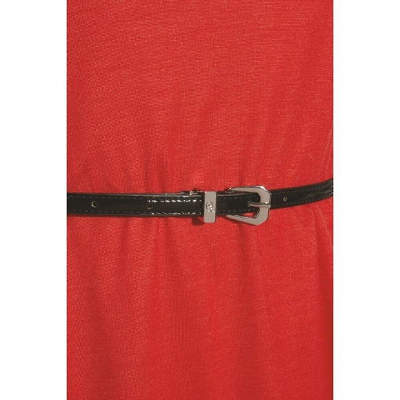 NWT $740 Alexander Mcqueen red 100% silk dress. IT  XL US L - Picture 10 of 11